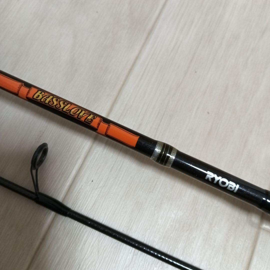 【美品】RYOBI BASSLOVE バスロッド コルク グリップ