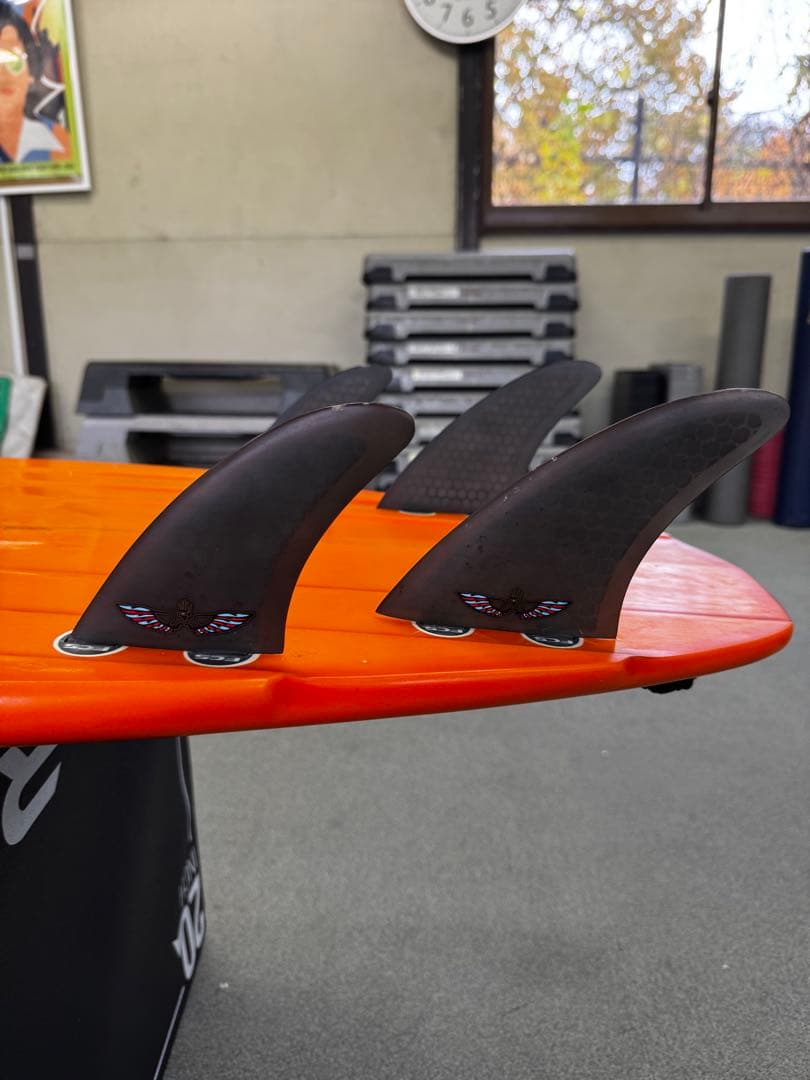 限界値下げ！　フィン付き手渡し　BREDREN DESIGN TUN 5’8