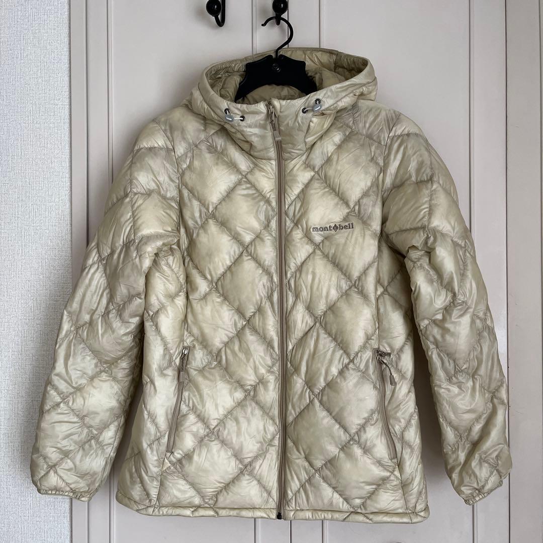 モンベル　スペリオダウンパーカ　women’s アイボリー Mサイズ