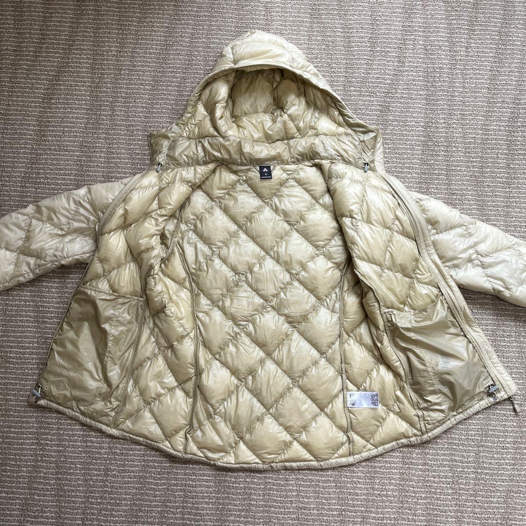 モンベル　スペリオダウンパーカ　women’s アイボリー Mサイズ