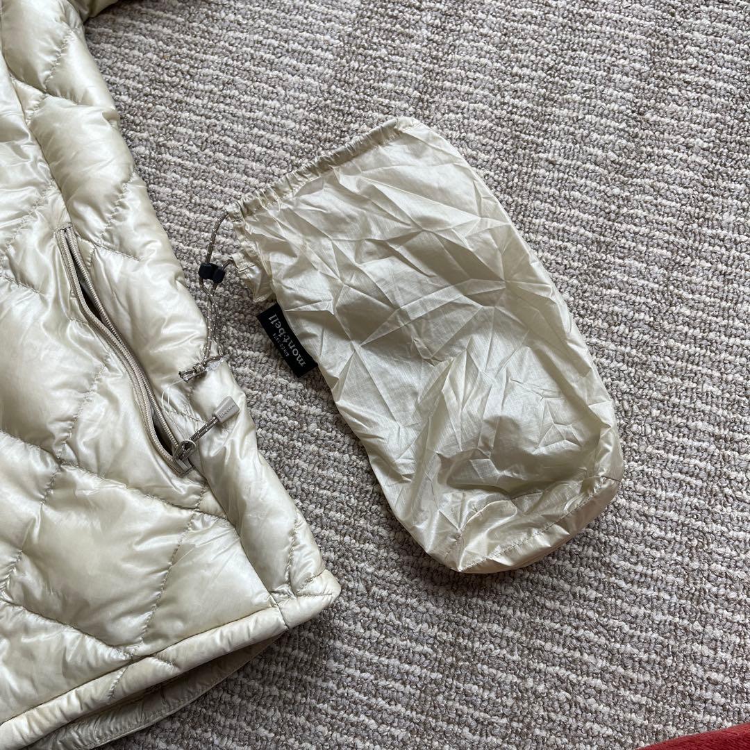 モンベル　スペリオダウンパーカ　women’s アイボリー Mサイズ