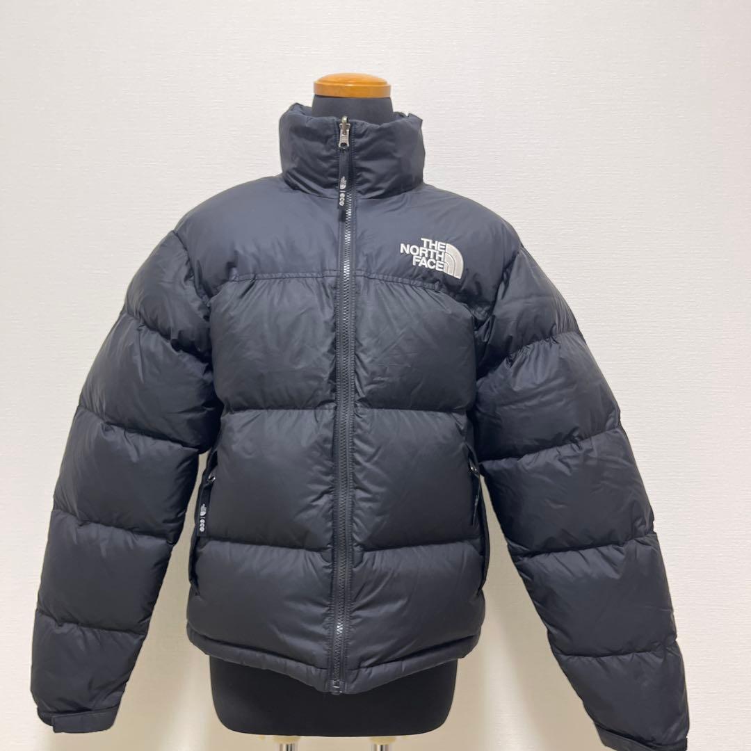 THE NORTH FACE ヌプシダウンジャケット　ブラックフード収納可能