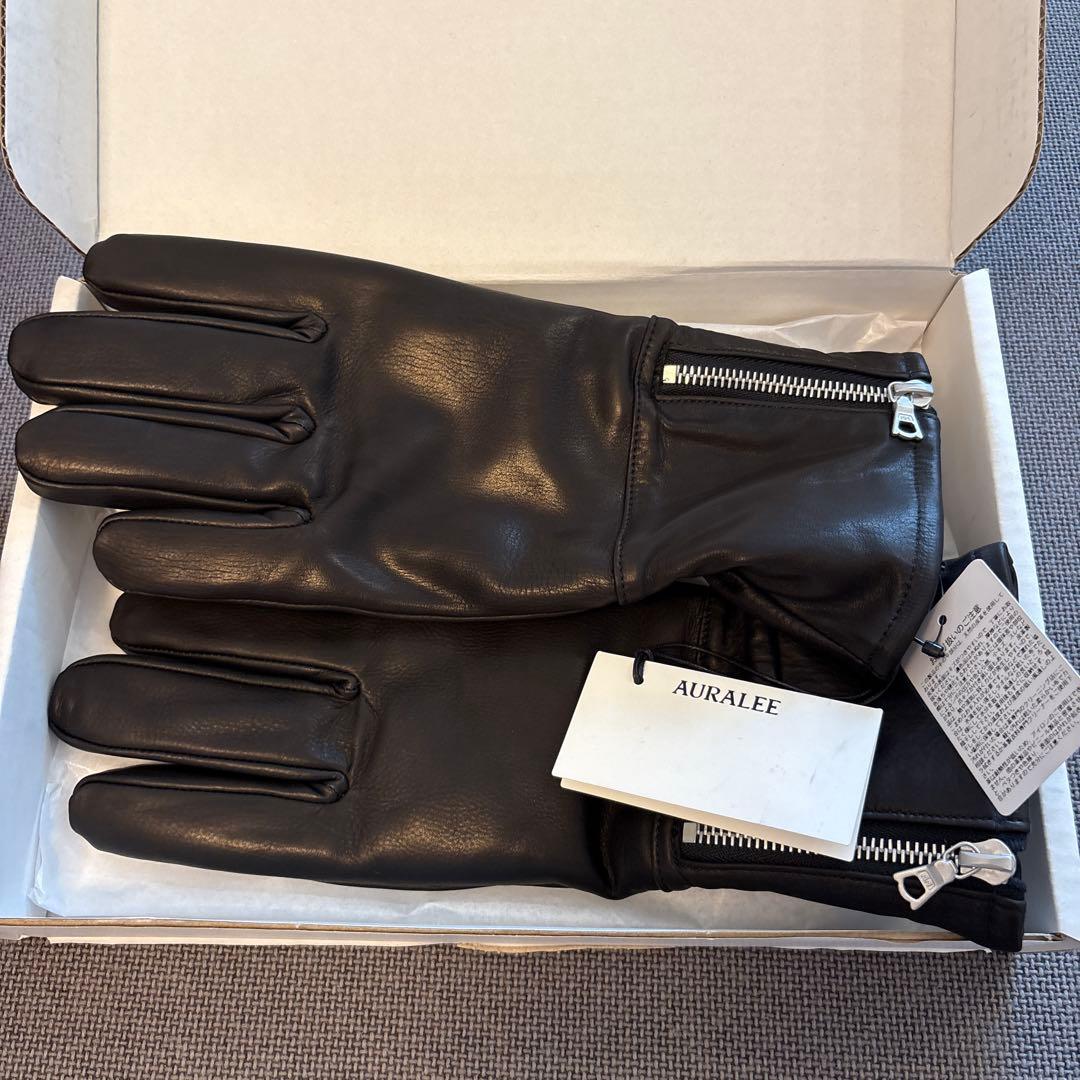 AURALEE 25AW CALF LEATHER GLOVES 手袋
