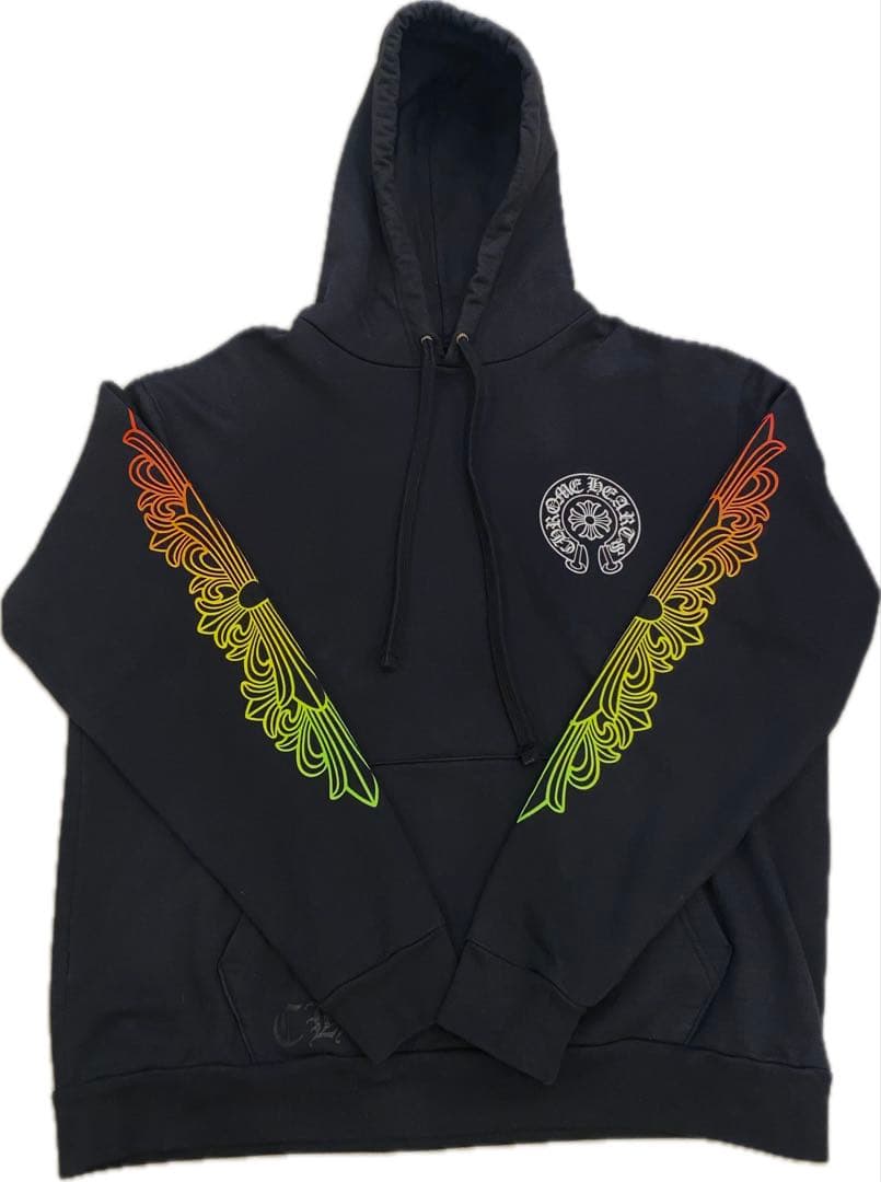 Chrome Hearts クロムハーツ サークルロゴ　グラデーション　パーカー