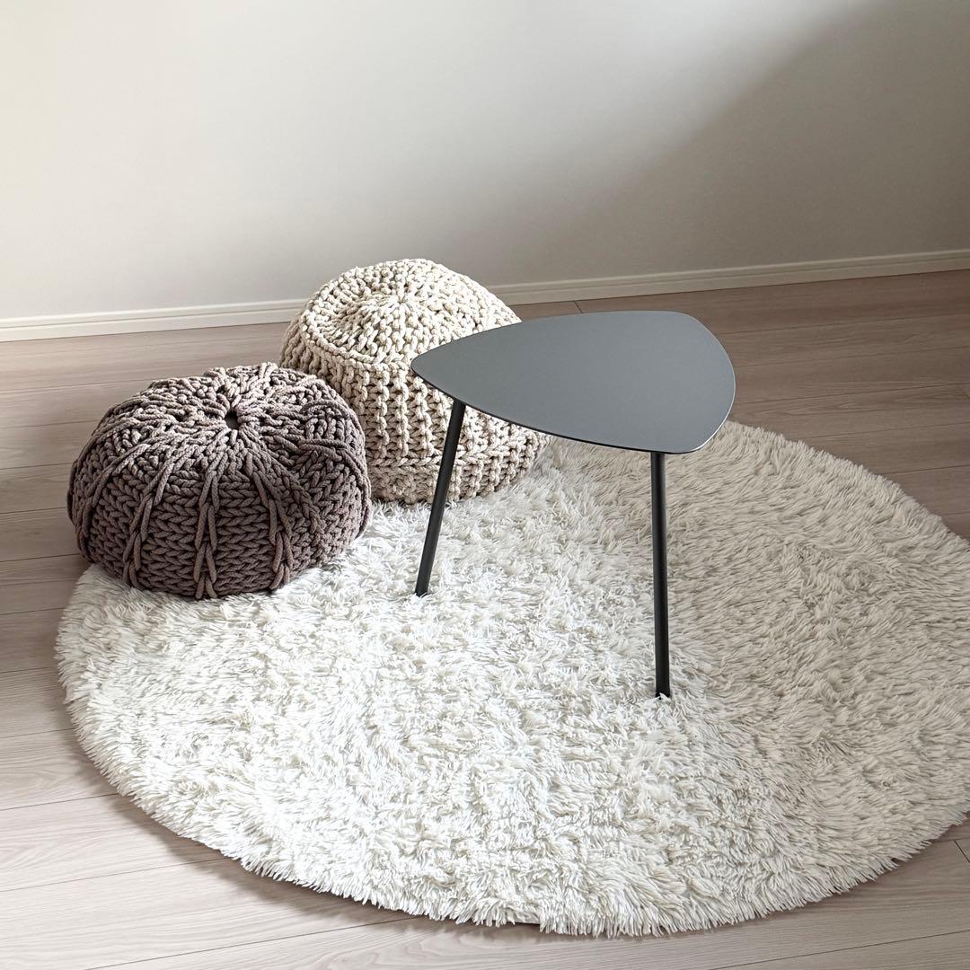 桜屋工業　テーブル　サイドテーブル　lt-85 グレー　高さ40センチ