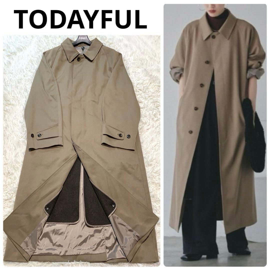 美品✨TODAYFUL Raglan Twill Coat ラグランツイルコート