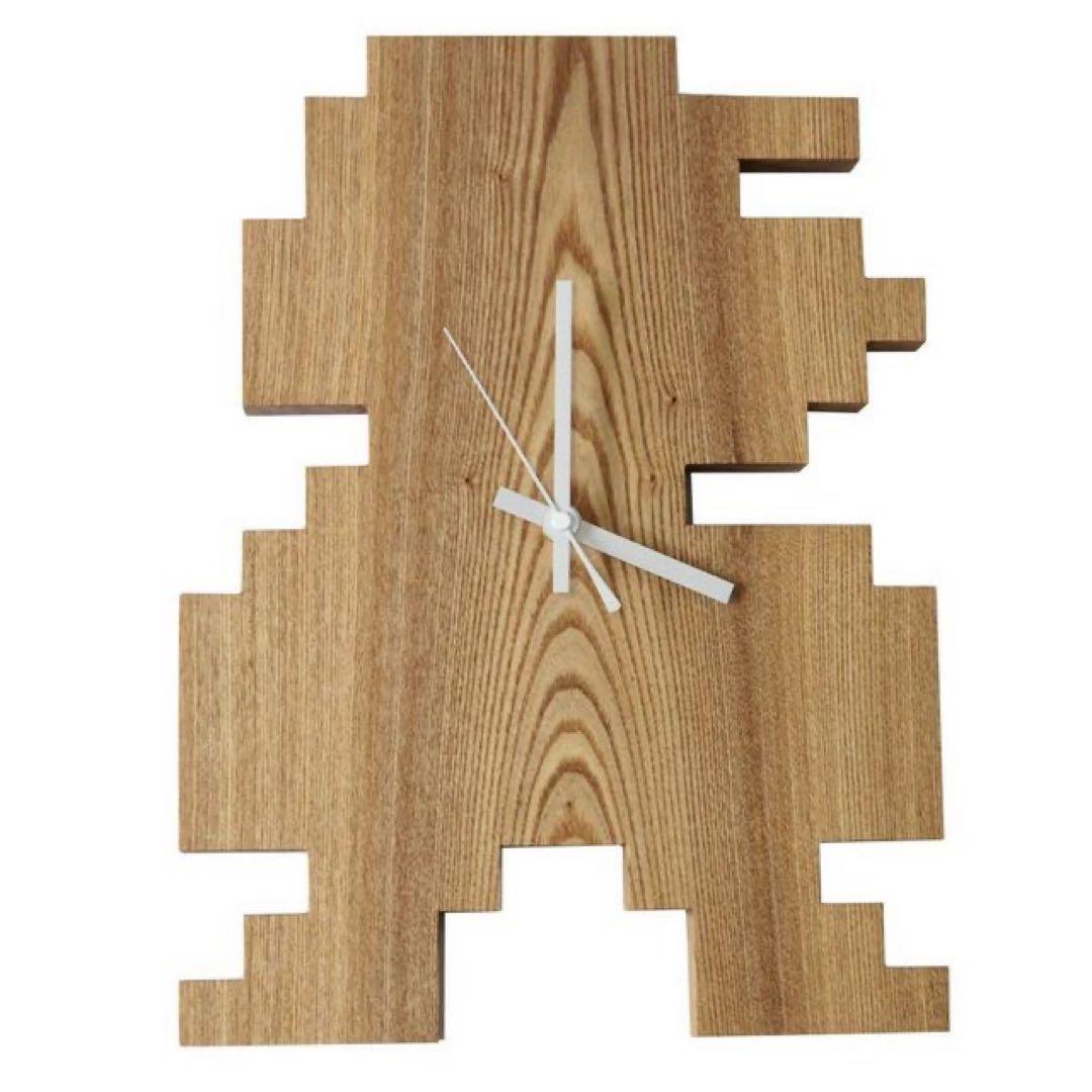 KOG GOODS/MARIO CLOCK/木製壁掛け時計/スーパーマリオ
