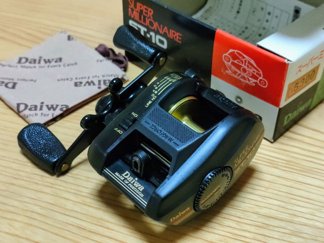 オールド ダイワ Daiwa ベイトリールセット 新品未使用 デッドストック