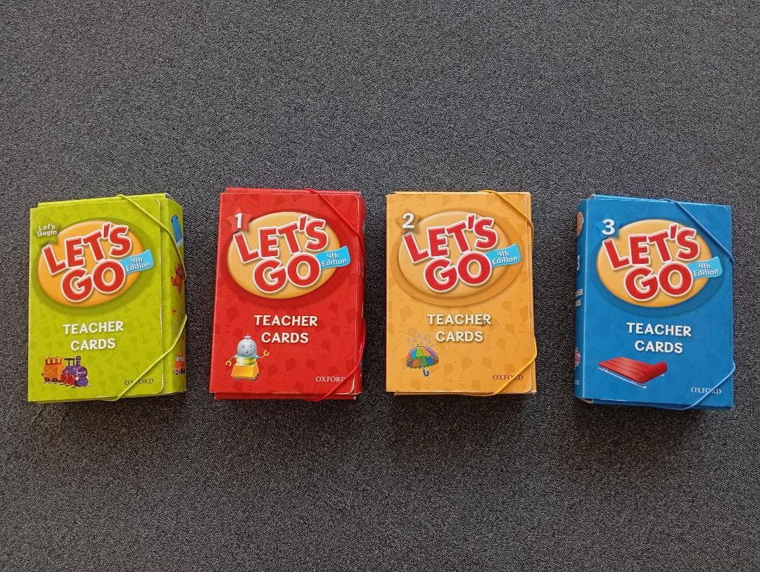 LET’S GO Teacher Card（4th Edition) 4点セット