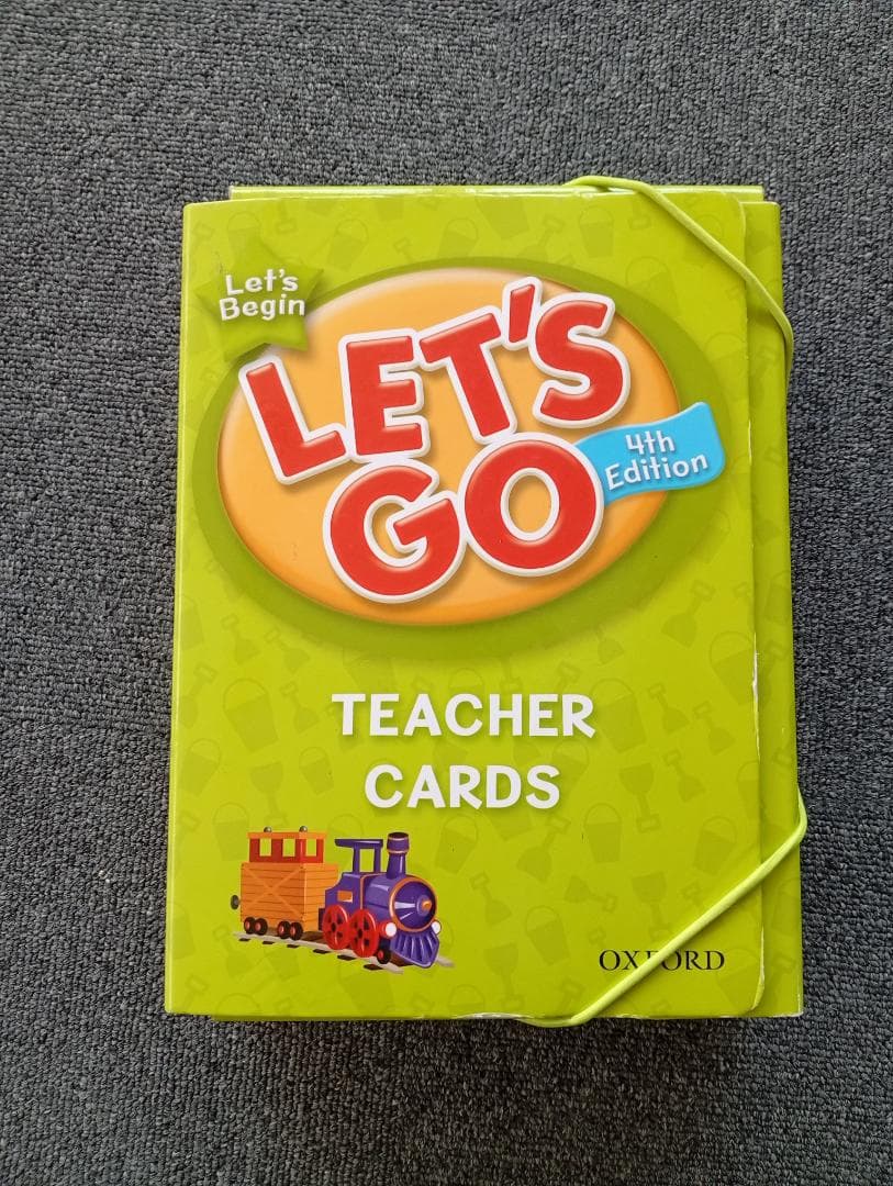 LET’S GO Teacher Card（4th Edition) 4点セット
