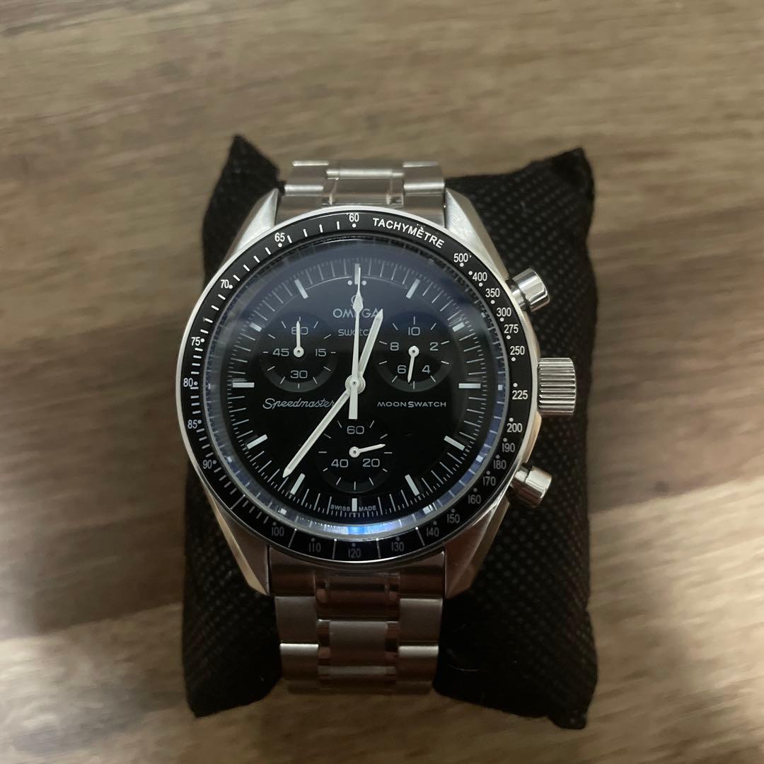 OMEGA X moon swatch メタルカスタム