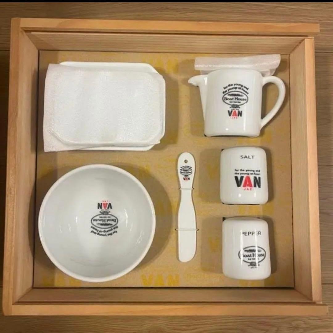 vanjac boathouseコラボ　食器8点セット