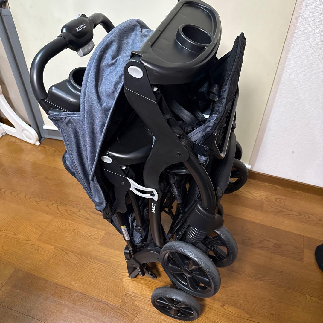 KATOJI ベビーカー 二人でゴーDX