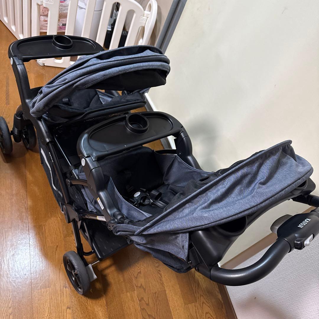 KATOJI ベビーカー 二人でゴーDX