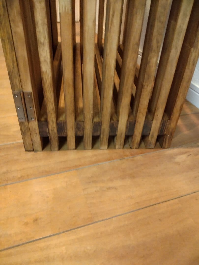 木製　ハンドメイド　オーダー　ワトコオイル　水槽台　アクアラック　ベンチシェルフ