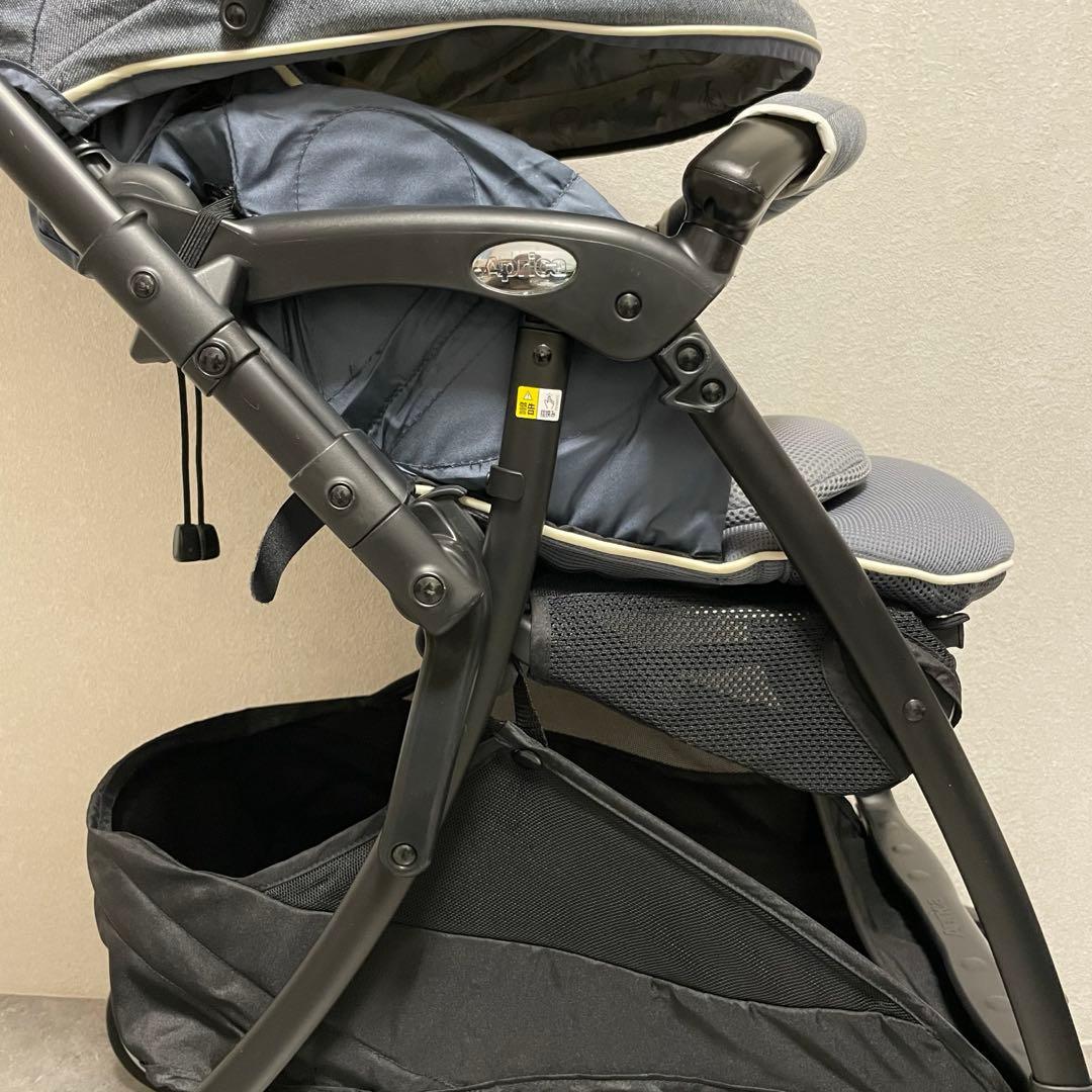 Aprica アップリカ ラクーナビッテクッション レザーハンドル　アニマル柄