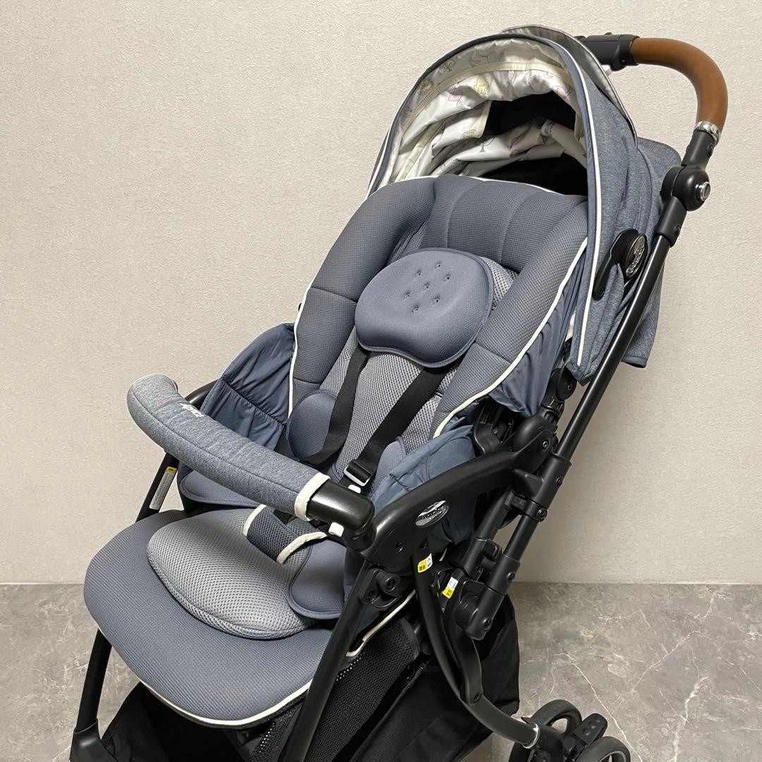 Aprica アップリカ ラクーナビッテクッション レザーハンドル　アニマル柄