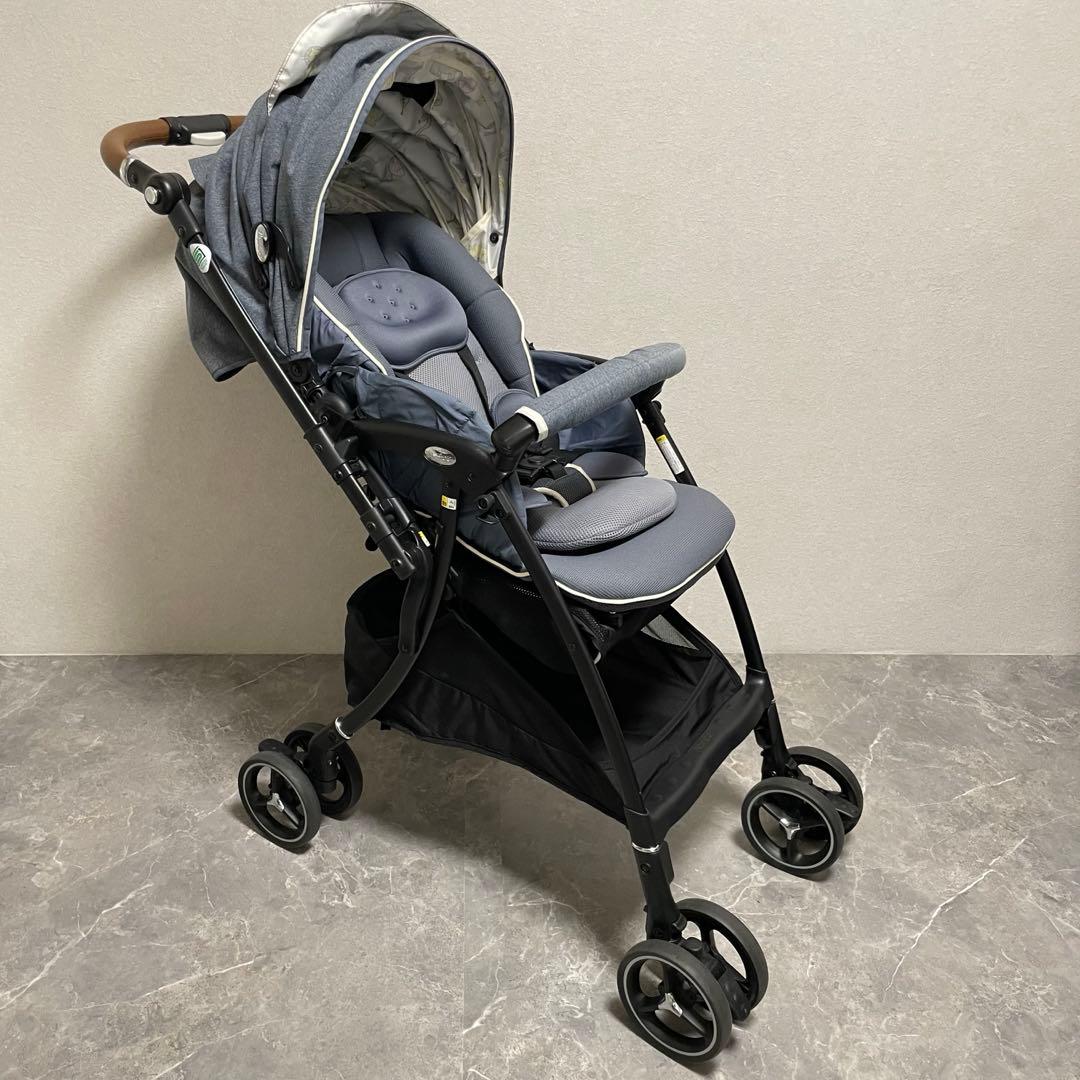 Aprica アップリカ ラクーナビッテクッション レザーハンドル　アニマル柄