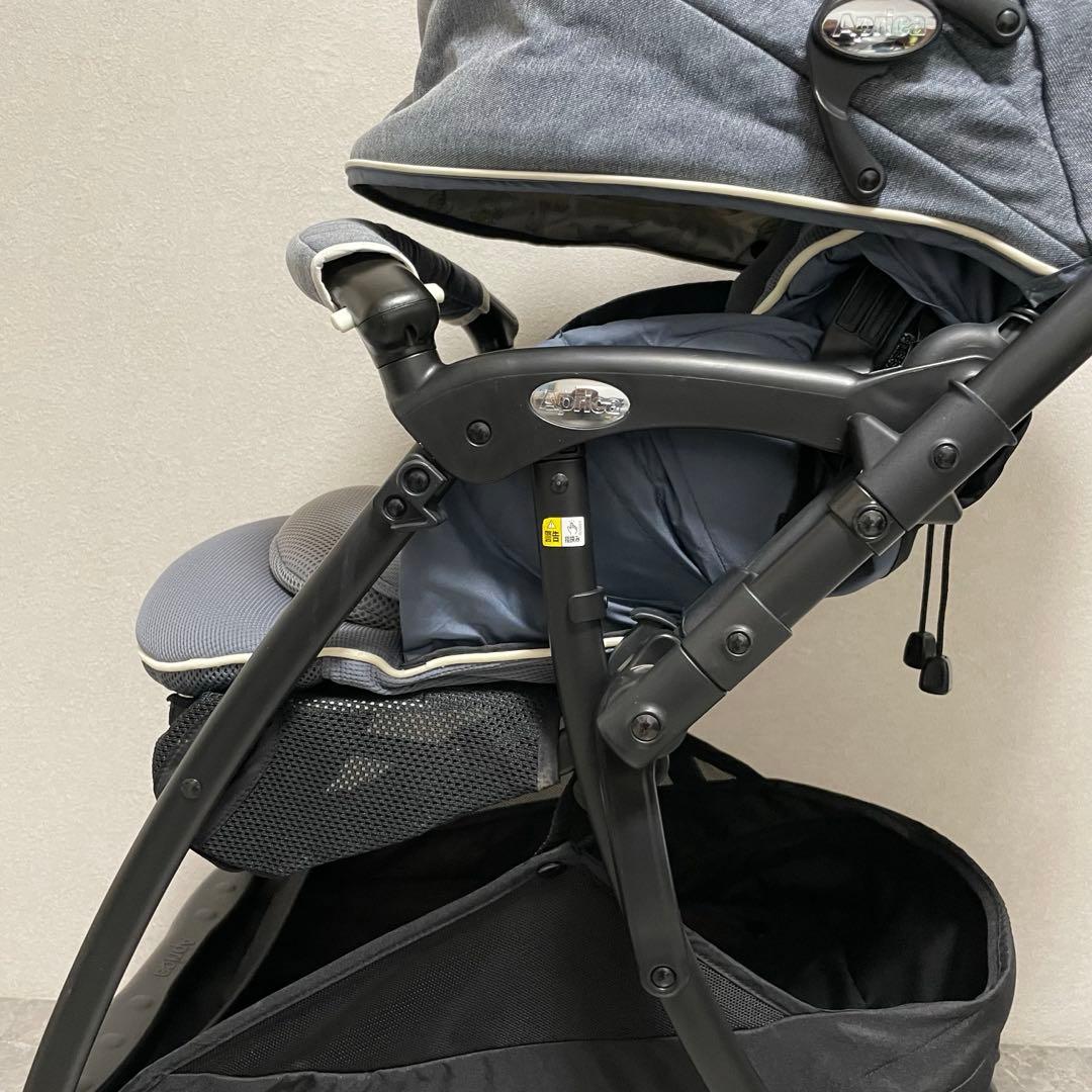 Aprica アップリカ ラクーナビッテクッション レザーハンドル　アニマル柄