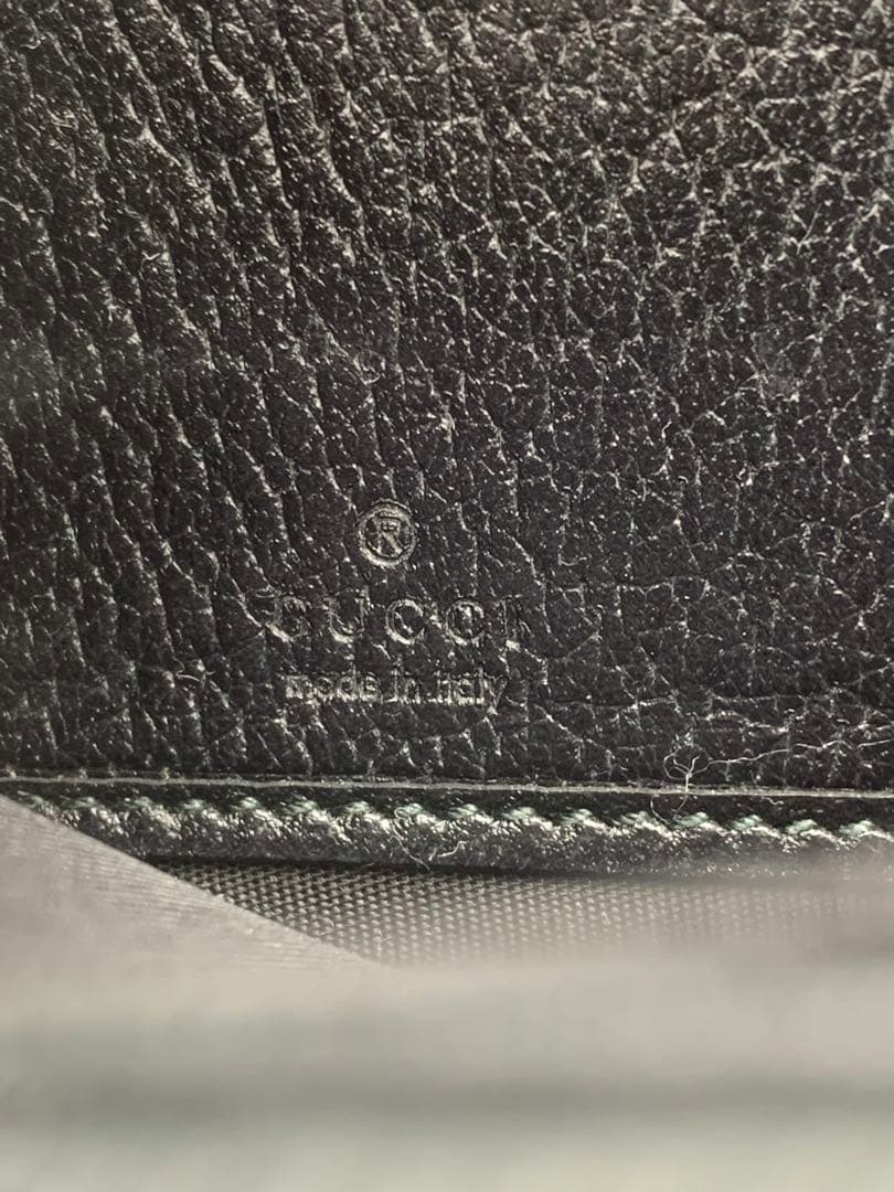 マリエGUCCI グッチ GGマーモント ジップラウンド長財布