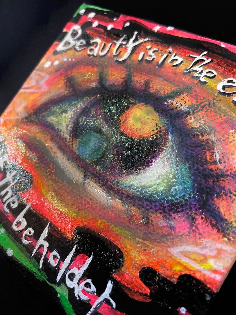 抽象画 Beauty is in the Eye