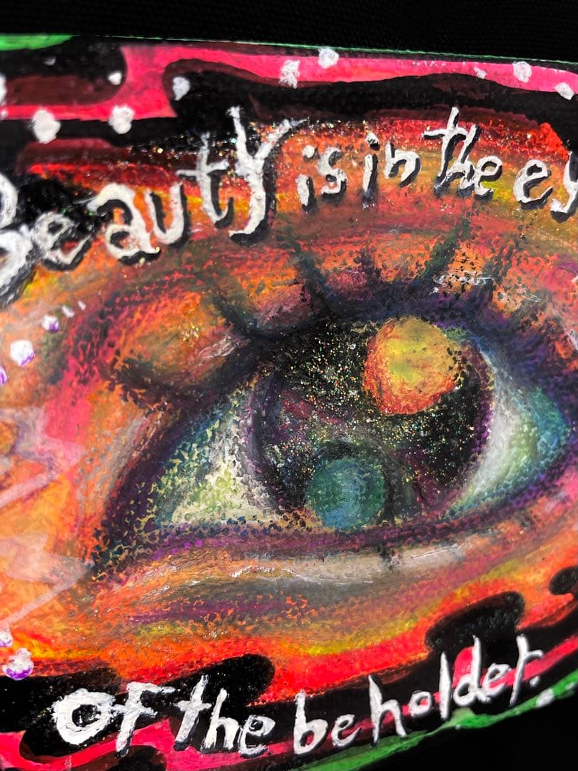 抽象画 Beauty is in the Eye