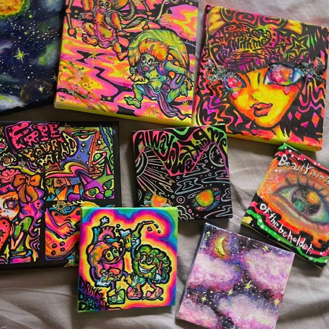 抽象画 Beauty is in the Eye