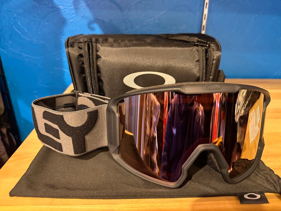 スキー・スノーボードアクセサリー Oakley Line Miner L Forged Iron PRIZM