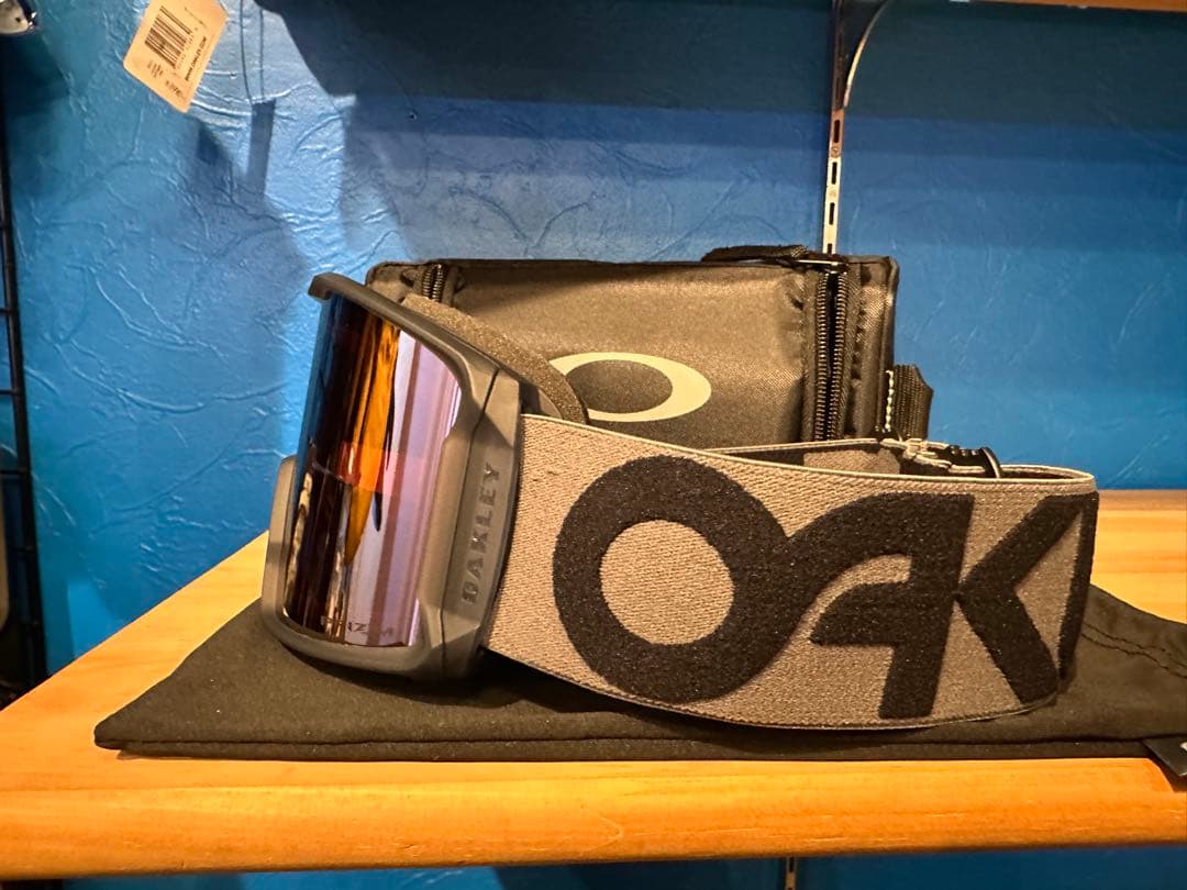 スキー・スノーボードアクセサリー Oakley Line Miner L Forged Iron PRIZM