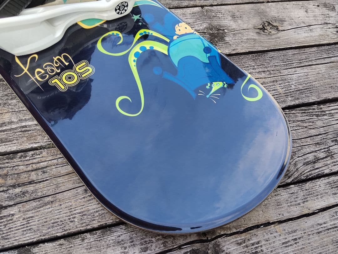 子供用スノーボード3点セット サロモン 105 ビンディング ブーツ 21～22