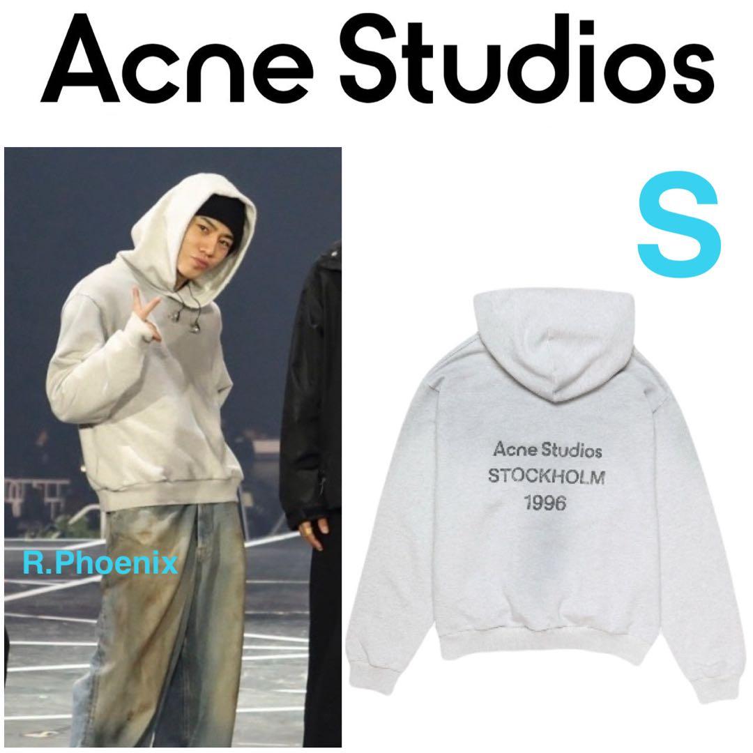 【ACNE STUDIOS】LOGO HOODED SWEATER S