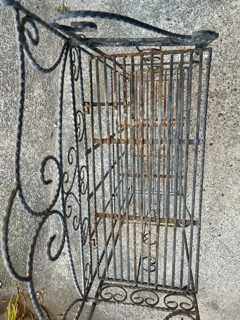 アンティーク レトロ 鉄ラック