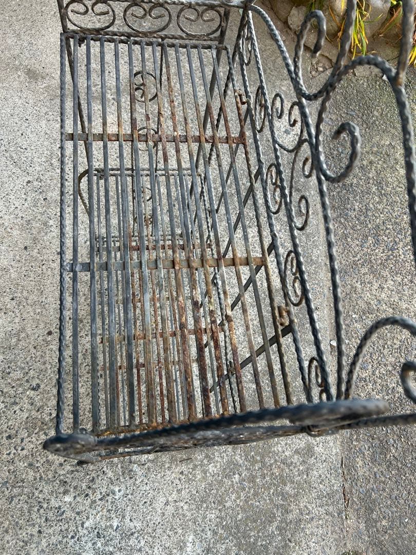 アンティーク レトロ 鉄ラック