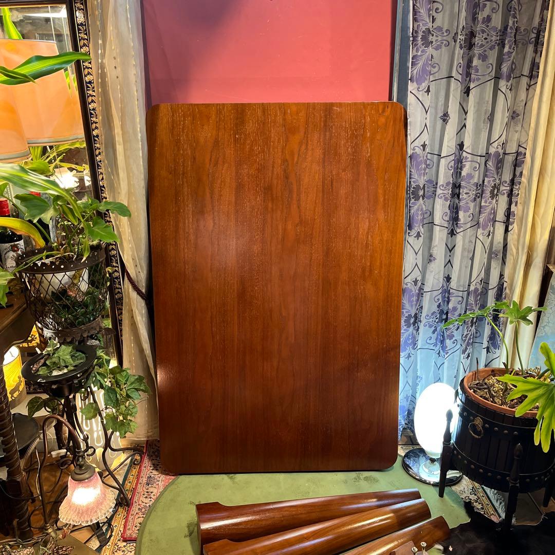 ヴィンテージ IDC OTSUKA ウォールナット材　ダイニングテーブル