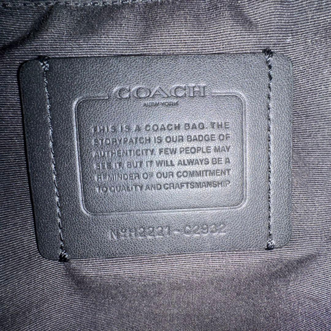 美品 コーチ ボディバッグ ショルダーバッグ クロスボディ C2932 斜め掛け