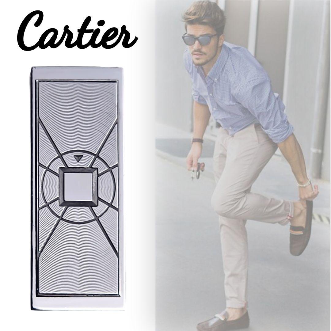 美品 カルティエ Cartier パシャ ドゥ ステンレス マネークリップ