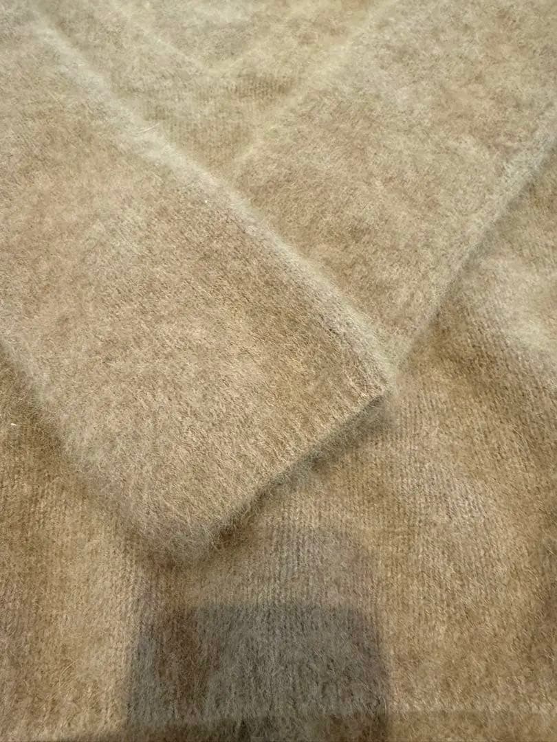 ガリャルダガランテ ラクーン100% ファーニット Vネック オーバーサイズ