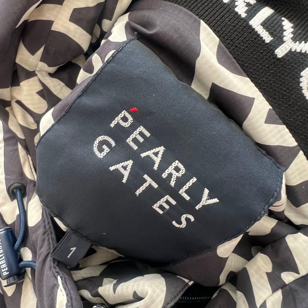 Pearly gates パーリーゲイツ　ダウンジャケット　総柄　レディース　M