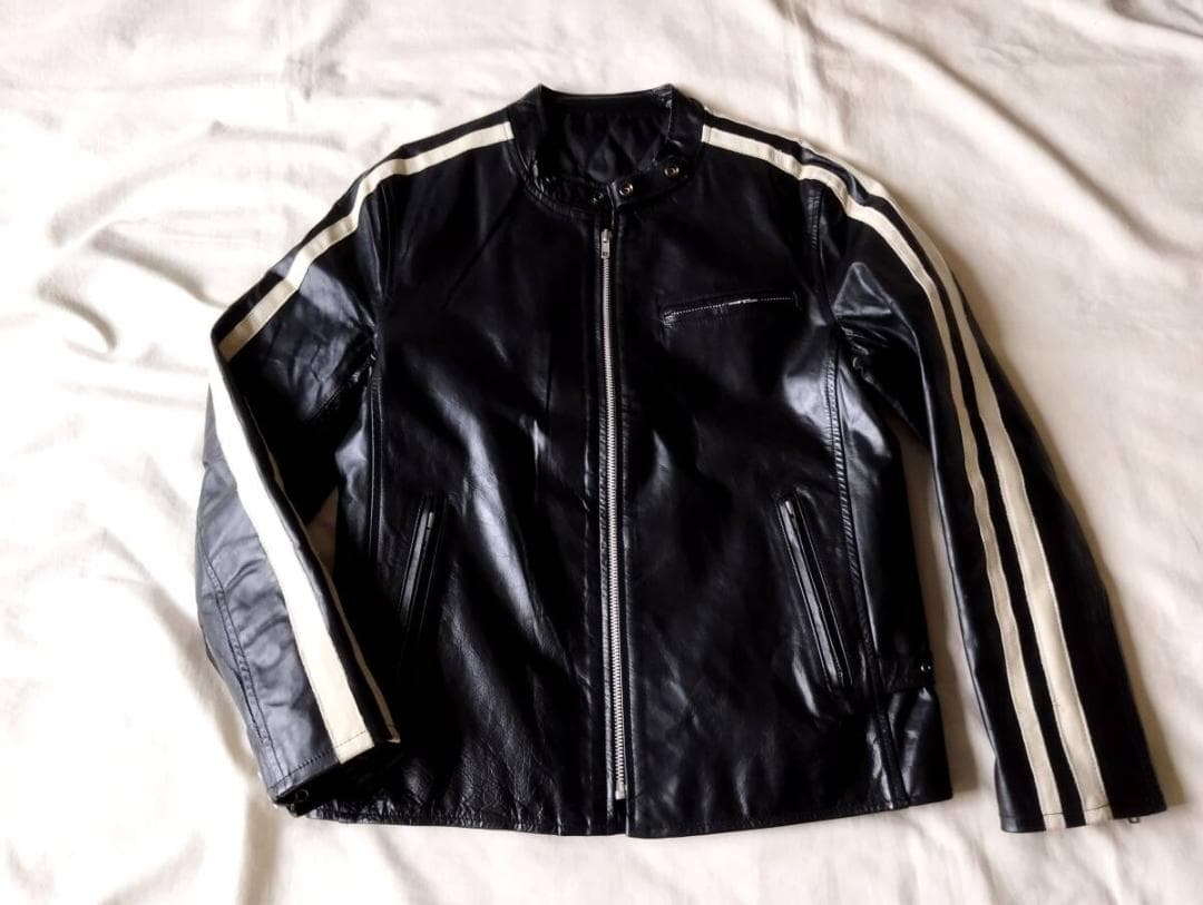 ホースハイドレザージャケット Robert Massini M　馬革