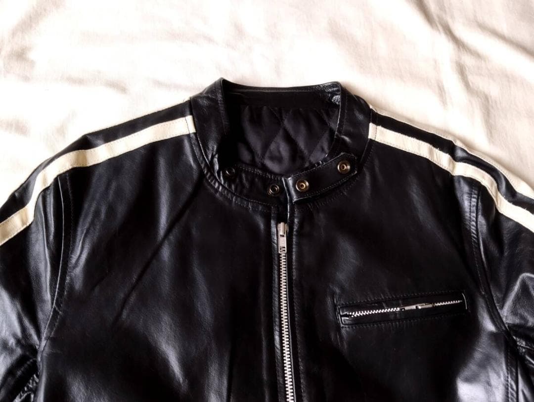 ホースハイドレザージャケット Robert Massini M　馬革