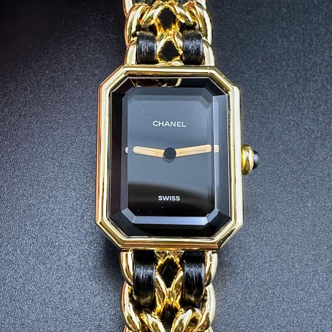 ★稼働　CHANEL プルミエール　S ブラック/ゴールド　シャネル