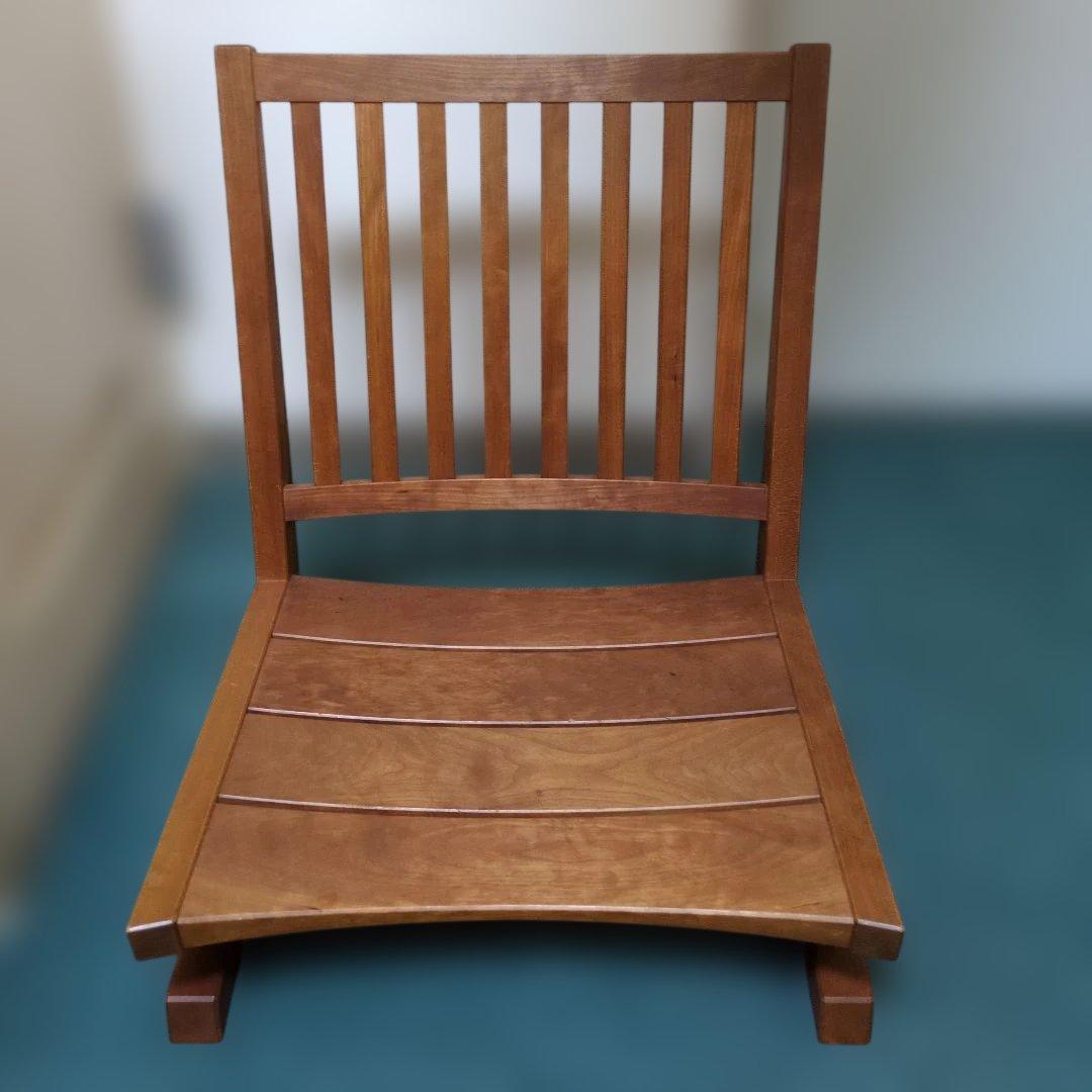 ウッドユーライクカンパニー チェリー 座椅子② ヴィンテージ レトロ オールド