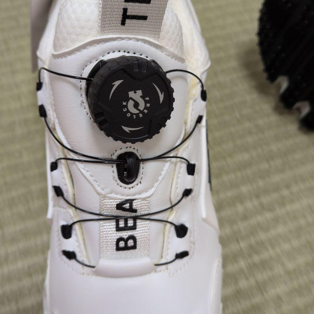 BEAXIS ゴルフシューズホワイト　23cm　未使用