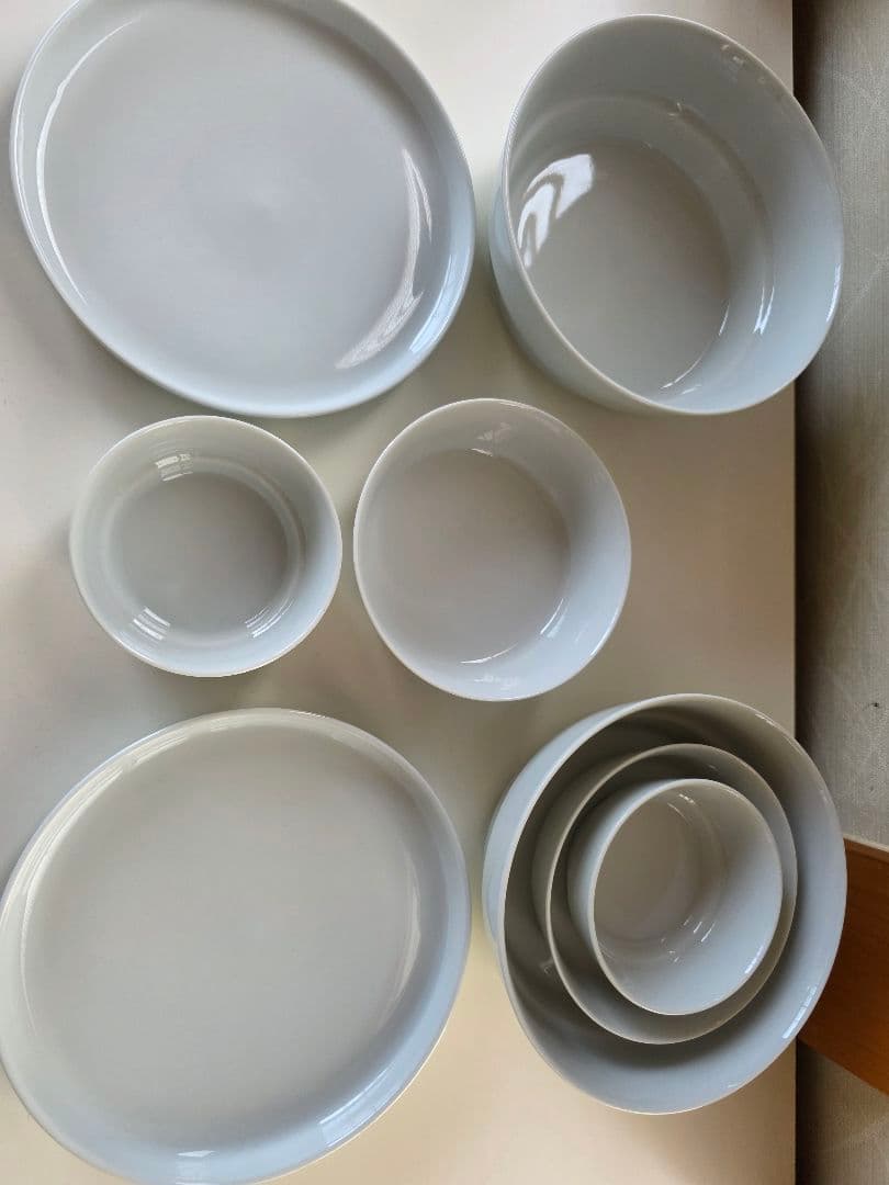 有田 ポーセリンラボ　コニック 白 2個　セット