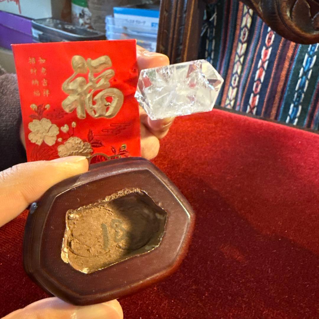 風水改運中心　クリスタル フェニックス 彫刻 置物