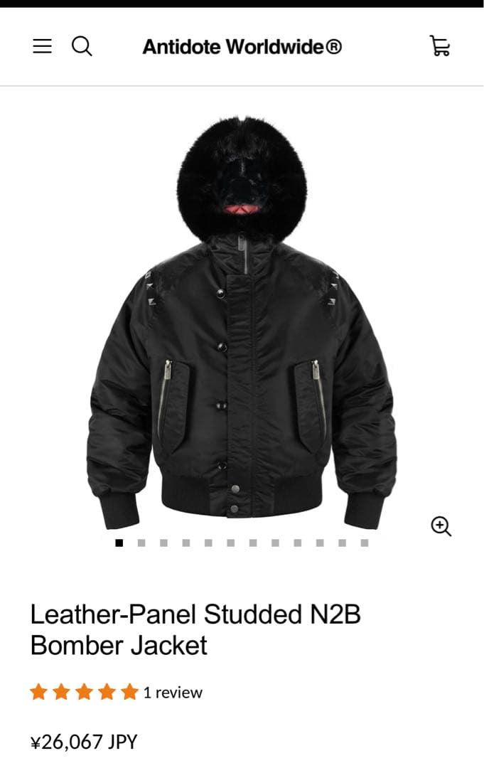 Antidoteジャケット➕ファイヤーマンジャケット　もんちっちさま