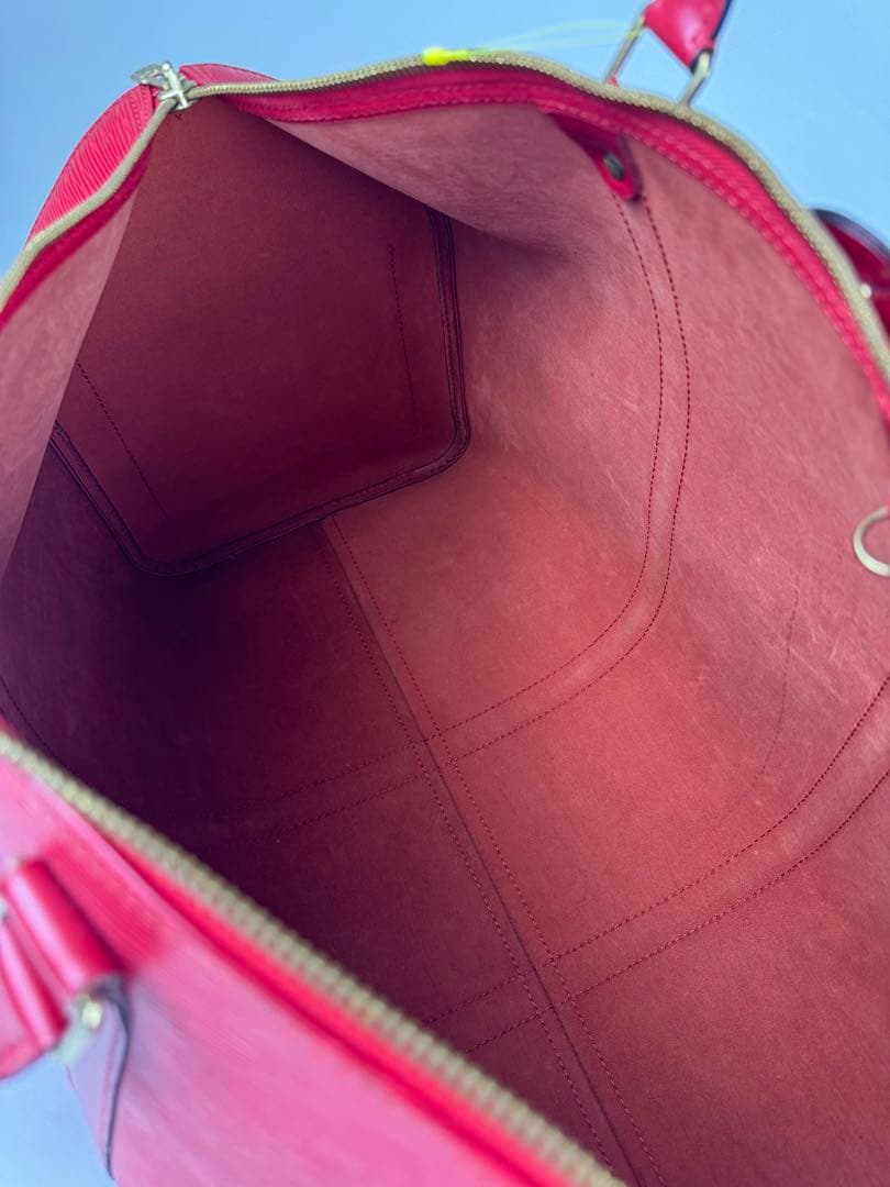 ルイヴィトン 赤エピ キーポル50 ボストンバッグ