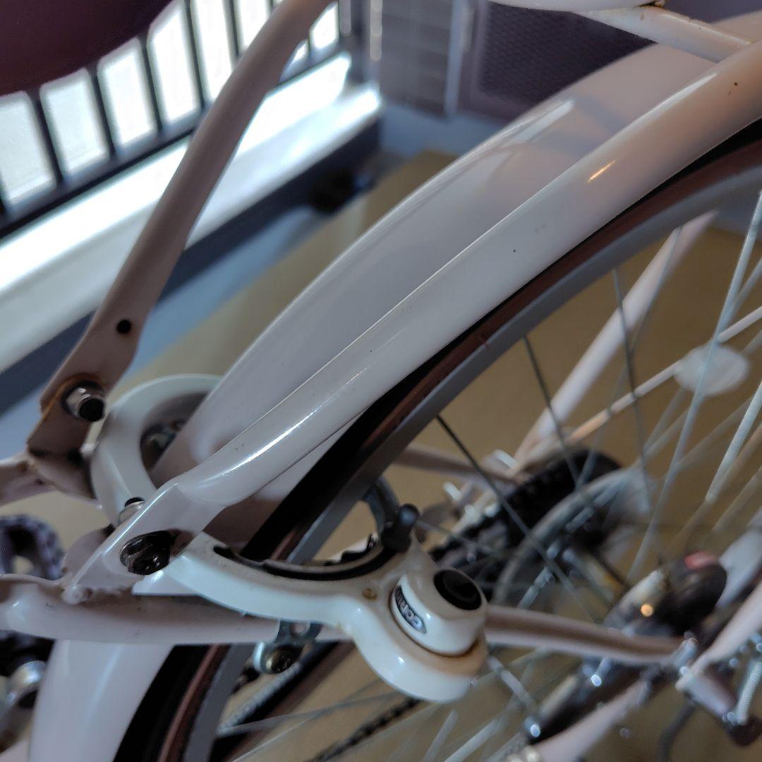 えれな♪自転車24インチ 女の子 MAHALO 6段変速 【美品】