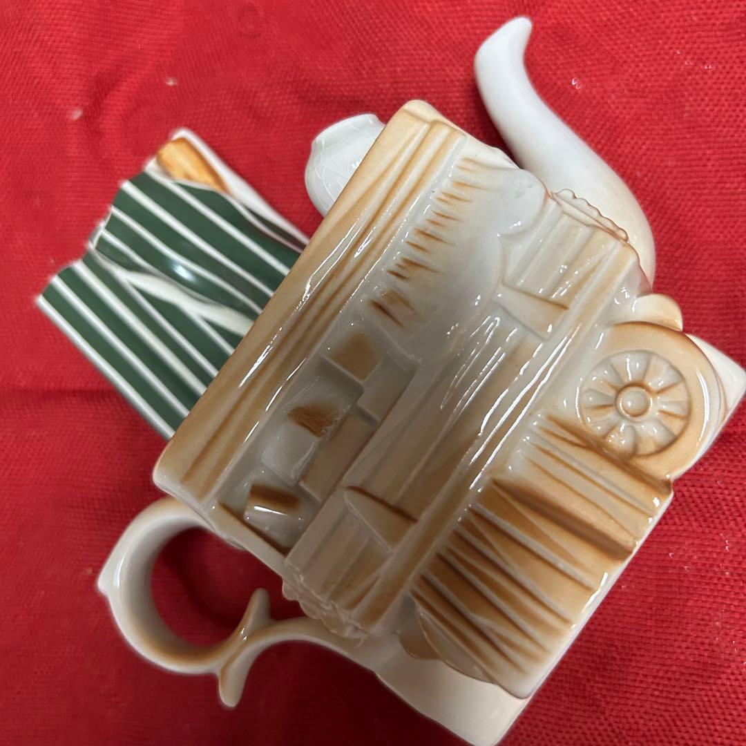 ポートメリオン　飾りポット　沢山の食器達