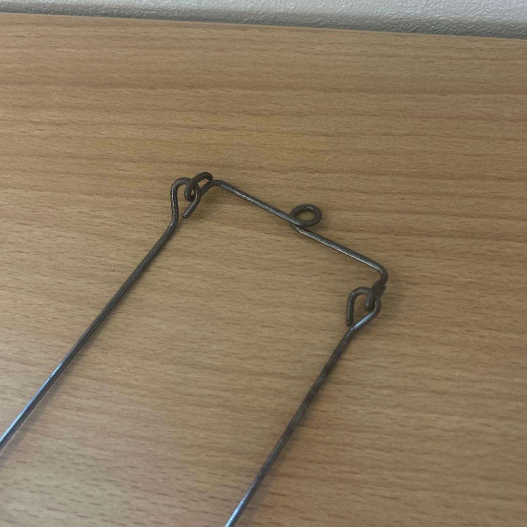 猿山修　カードホルダー　ワイヤー　アイアンホルダー　ポストカードラック　シェルフ